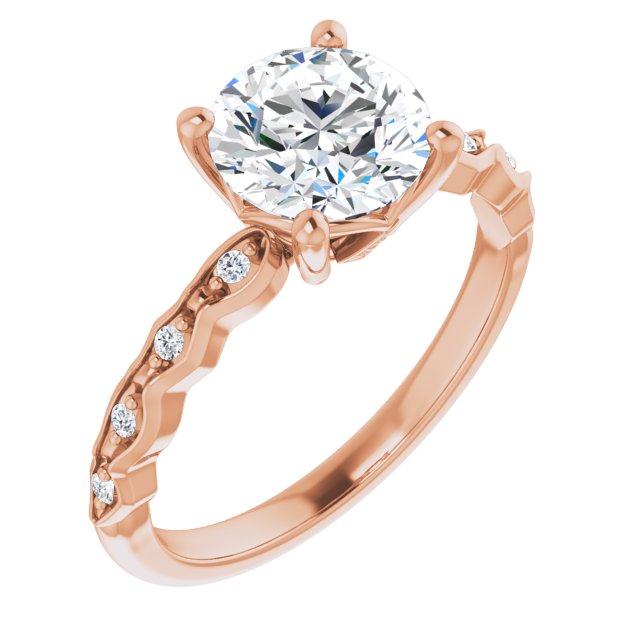 Rose Gold-Round