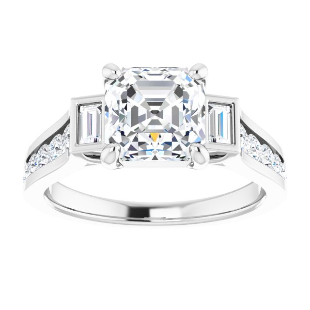 White Gold-Asscher