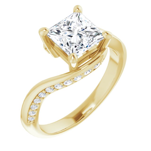 Yellow Gold-Square