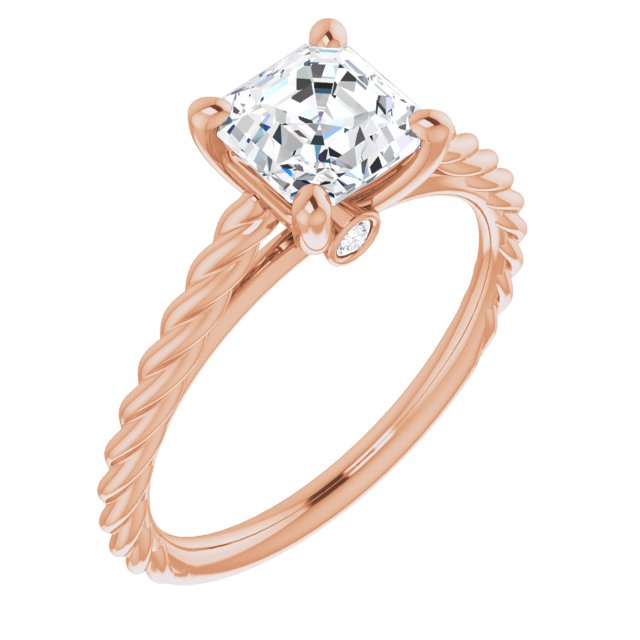 Rose Gold-Asscher