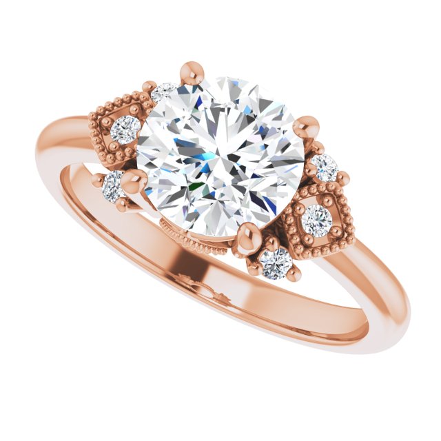 Rose Gold-Round