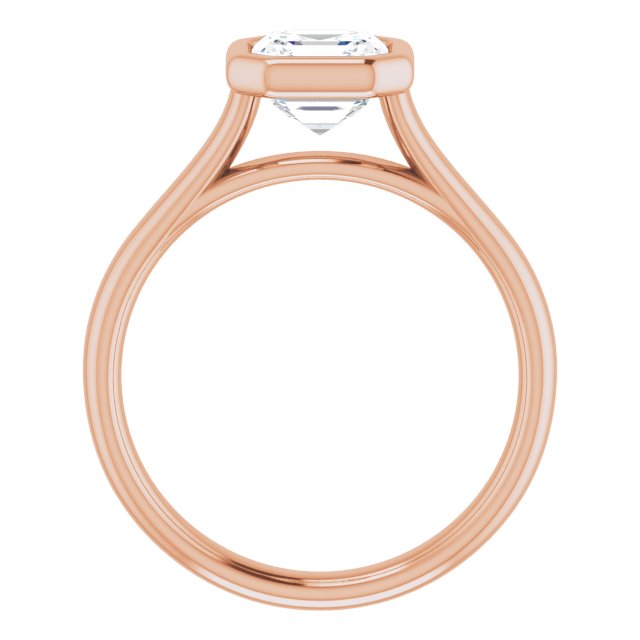 Rose Gold-Asscher