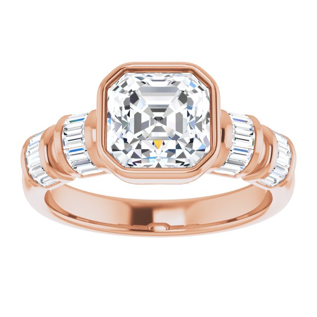 Rose Gold-Asscher