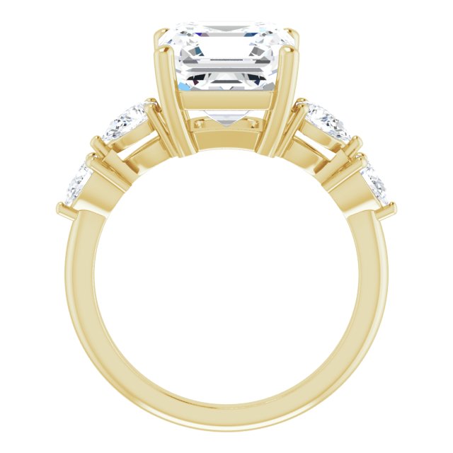 Yellow Gold-Asscher