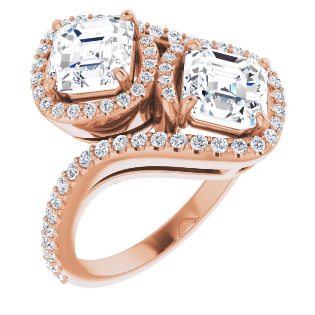 Rose Gold-Asscher