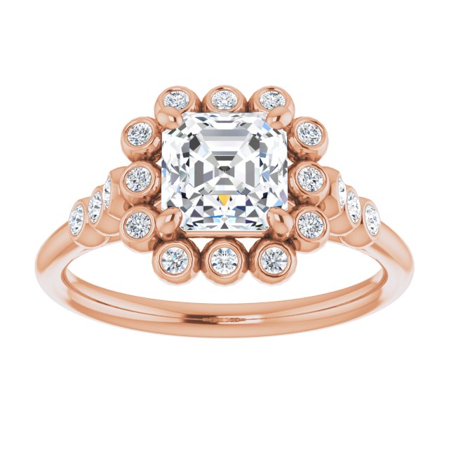 Rose Gold-Asscher