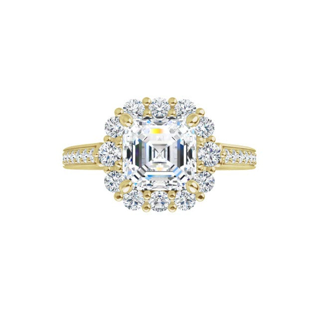 White Gold-Asscher