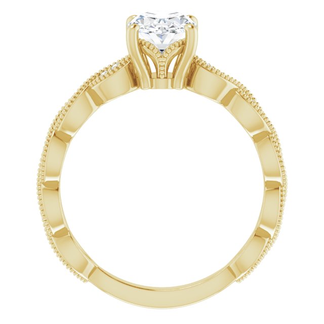 Yellow Gold-Oval