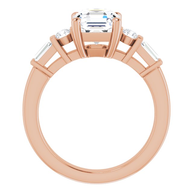 Rose Gold-Asscher