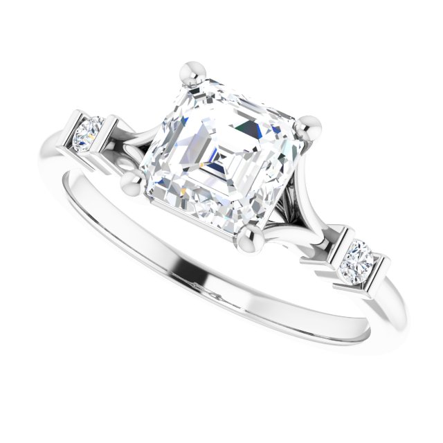 White Gold-Asscher