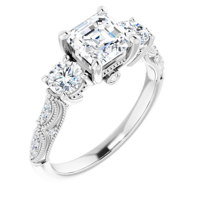 White Gold-Asscher