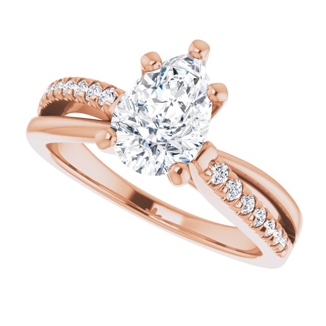 Rose Gold-Pear