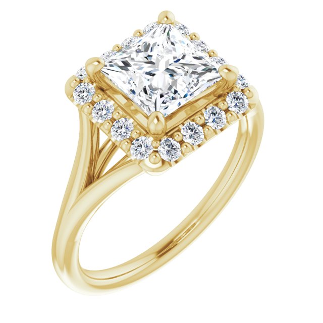 Yellow Gold-Square