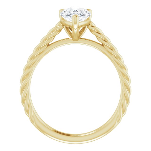 Yellow Gold-Pear