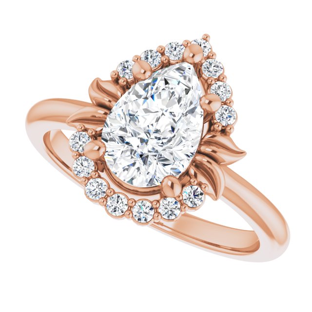 Rose Gold-Pear