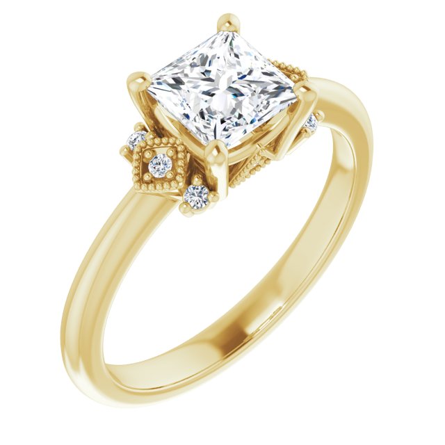 Yellow Gold-Square