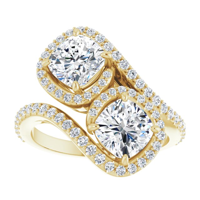 Yellow Gold-Cushion