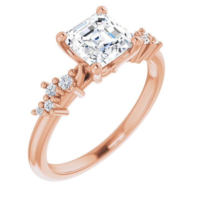 Rose Gold-Asscher