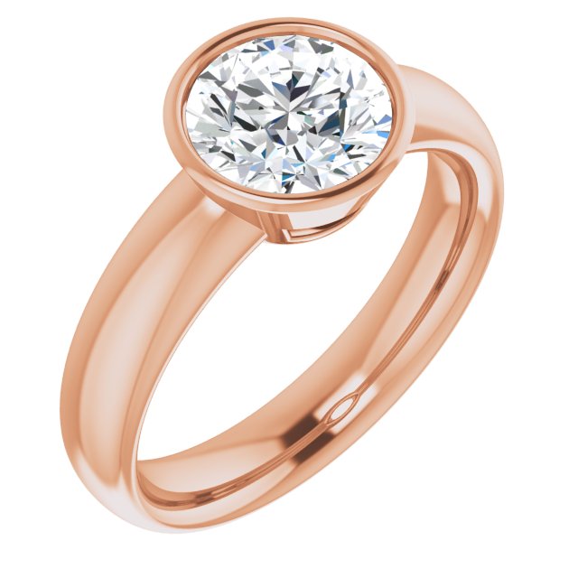 Rose Gold-Round