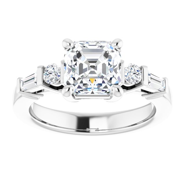 White Gold-Asscher