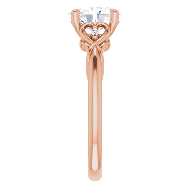 Rose Gold-Oval