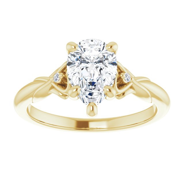 Yellow Gold-Pear