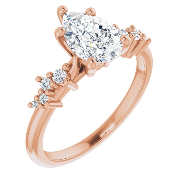 Rose Gold-Pear