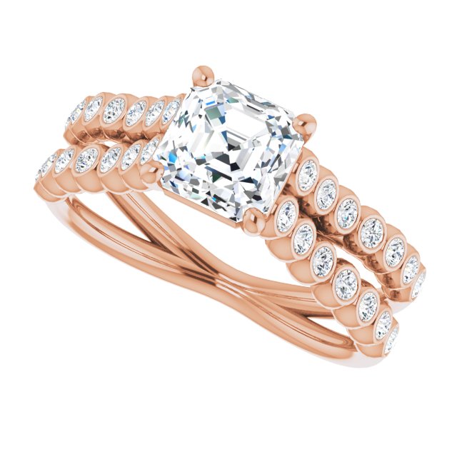 Rose Gold-Asscher