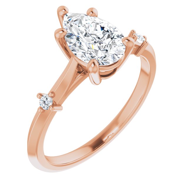 Rose Gold-Pear