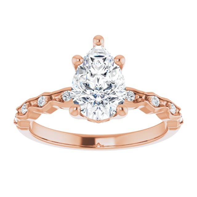 Rose Gold-Pear