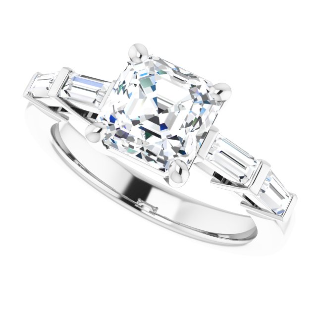 White Gold-Asscher