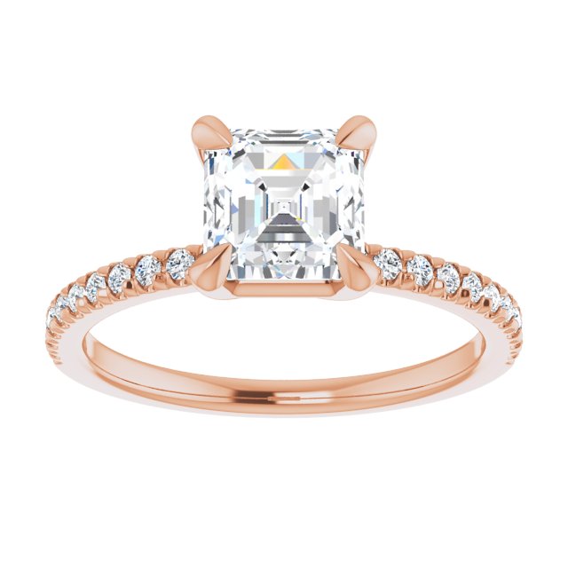 Rose Gold-Asscher