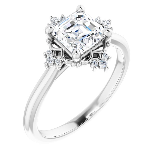 White Gold-Asscher