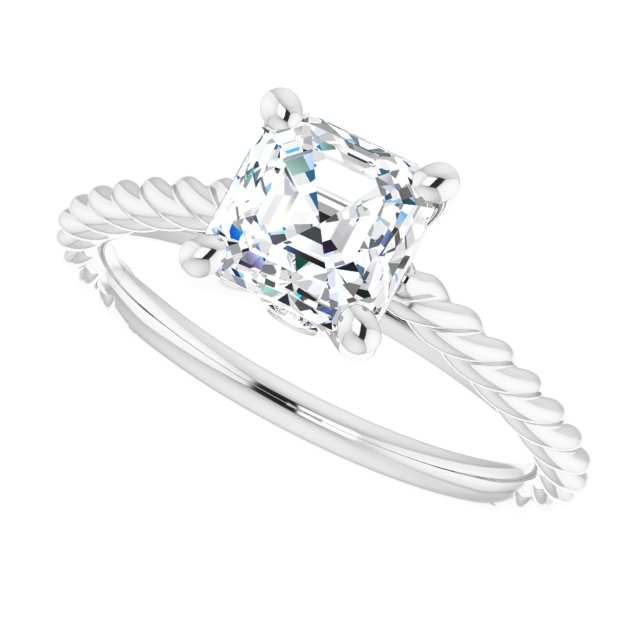 White Gold-Asscher