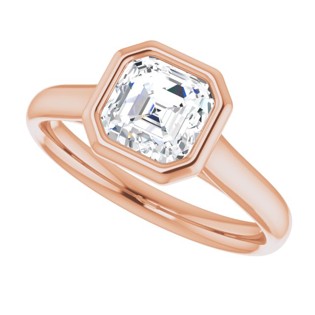 Rose Gold-Asscher