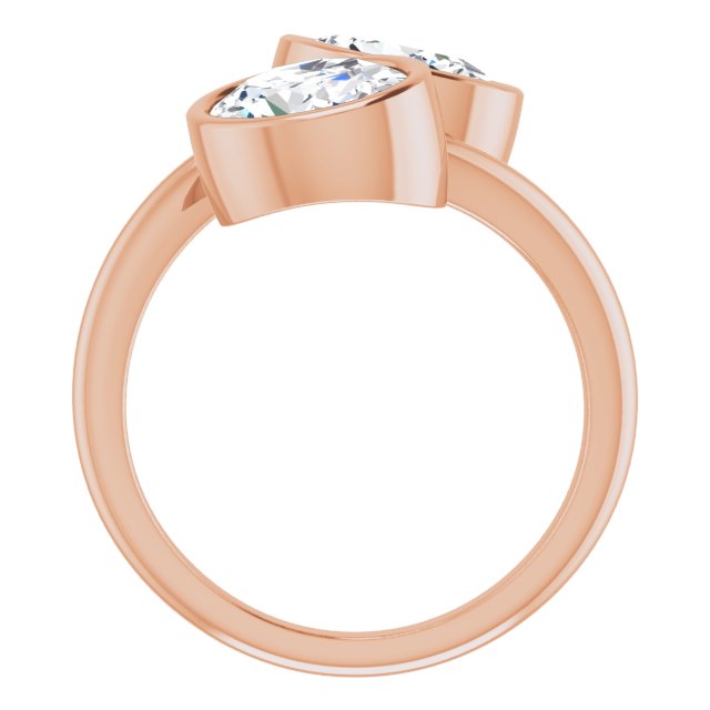 Rose Gold-Oval