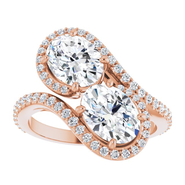 Rose Gold-Oval