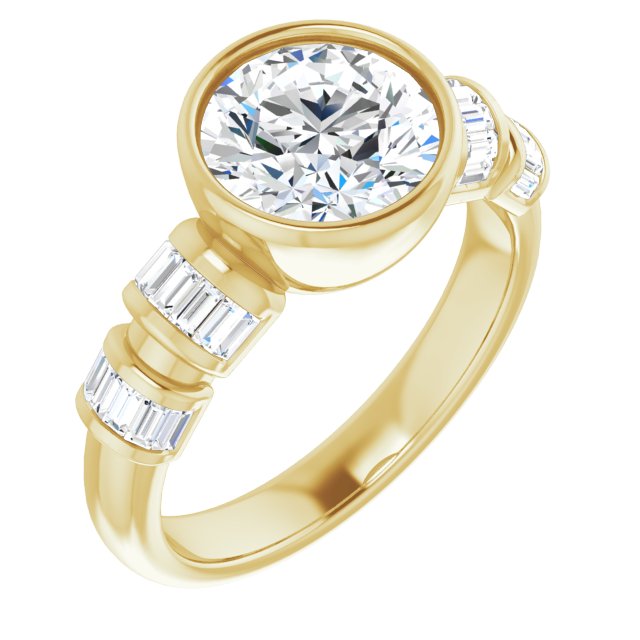 Yellow Gold-Round