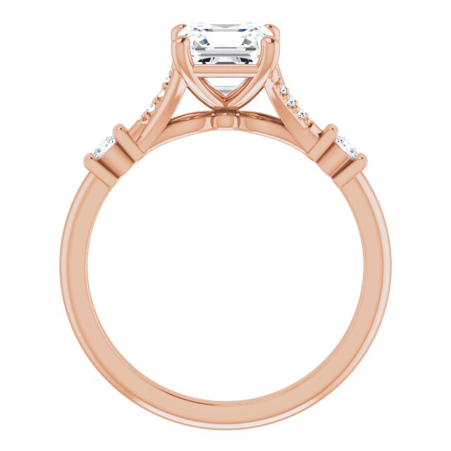 Rose Gold-Asscher