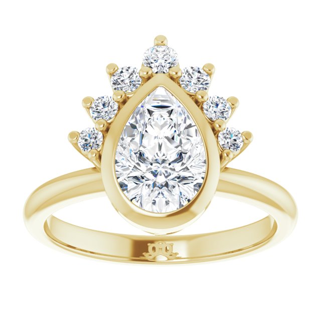 Yellow Gold-Pear