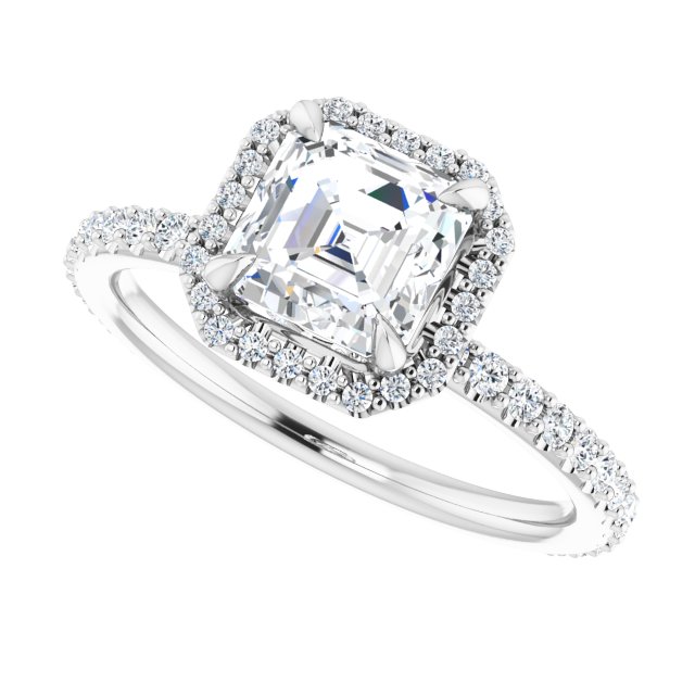 White Gold-Asscher