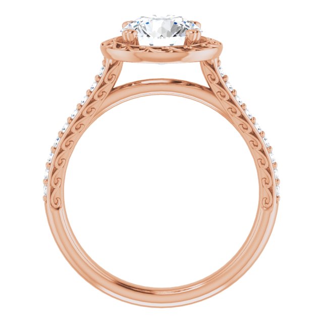 Rose Gold-Round