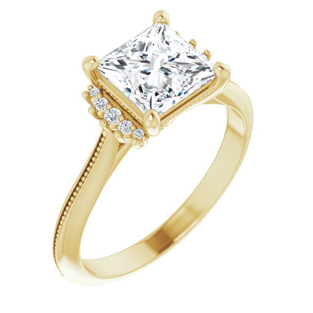 Yellow Gold-Square