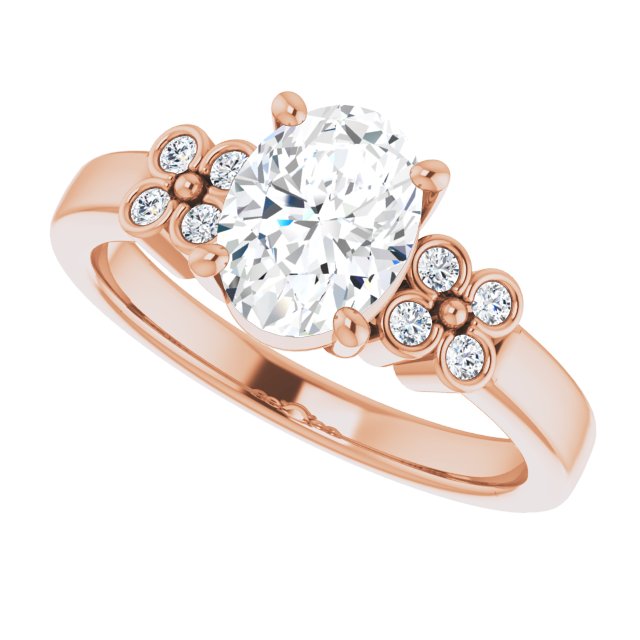 Rose Gold-Oval