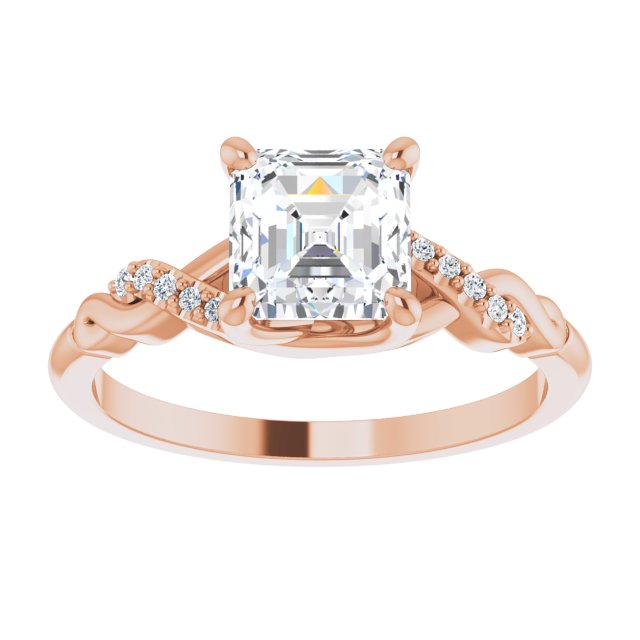 Rose Gold-Asscher