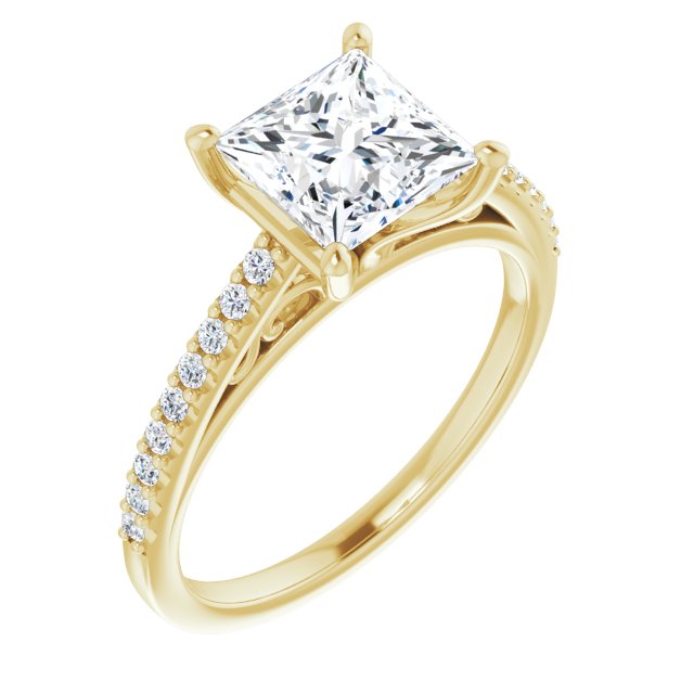 Yellow Gold-Square