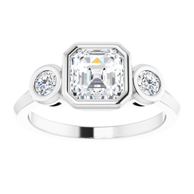 White Gold-Asscher