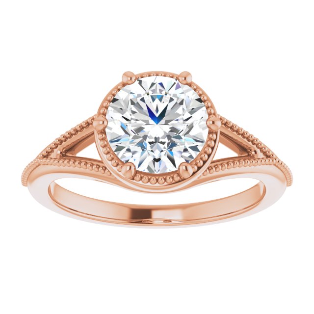 Rose Gold-Round