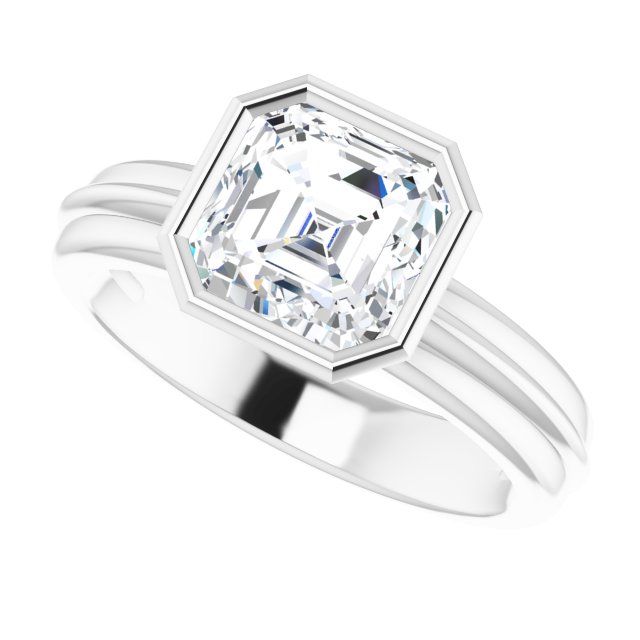 White Gold-Asscher