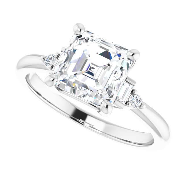 White Gold-Asscher